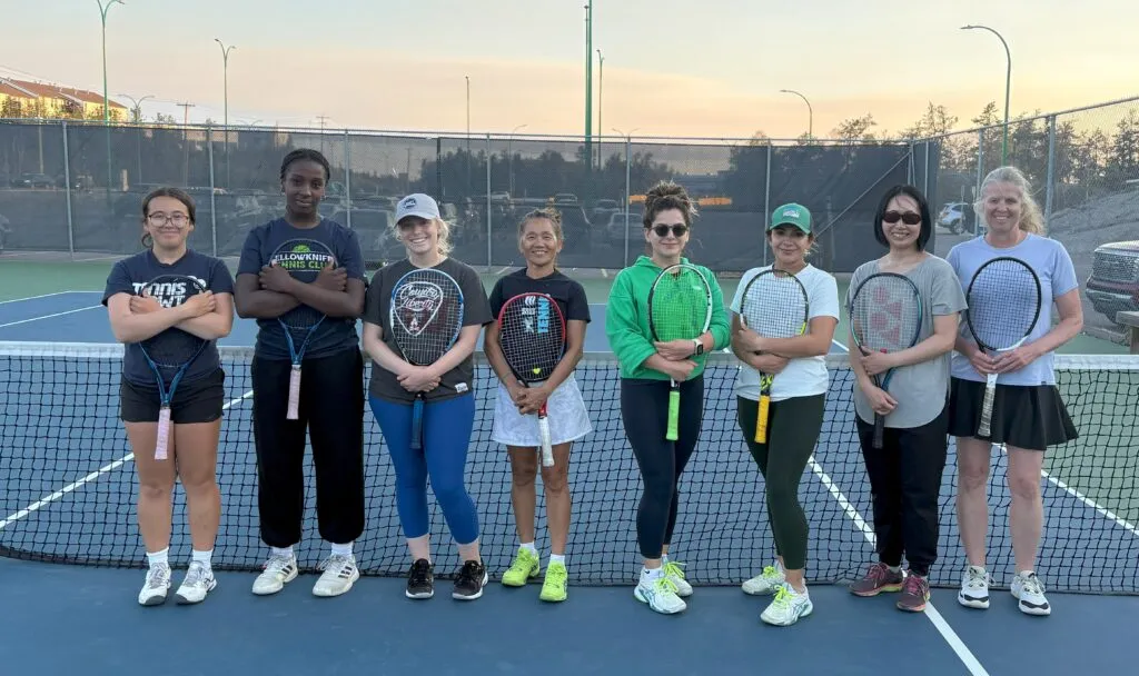 Ladies tennis intermediate and advanced with coach teresa